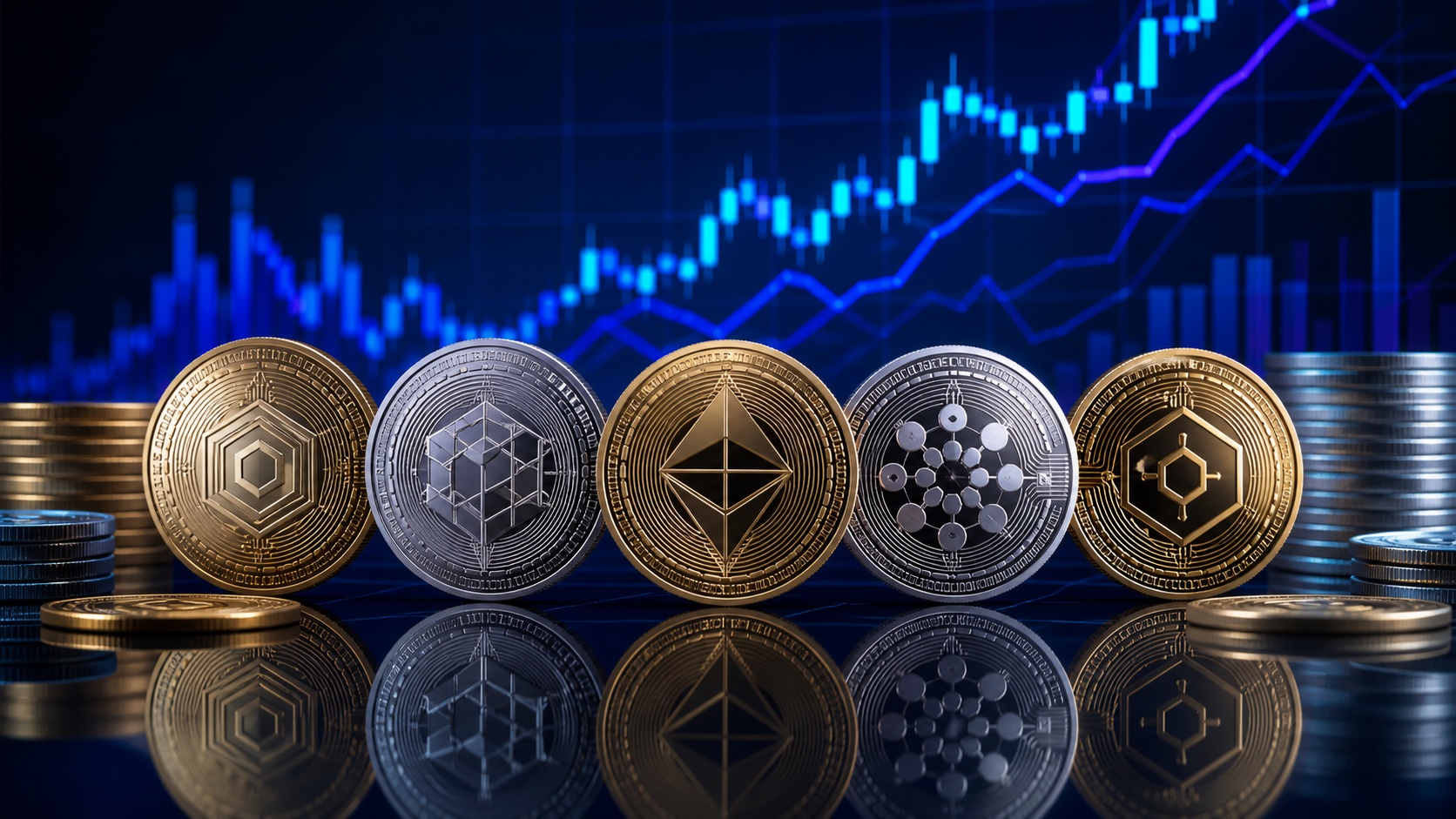 Institutional digital-asset investment concept